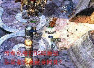 ����˽����BOSS��Ʒװ�����������δ���
