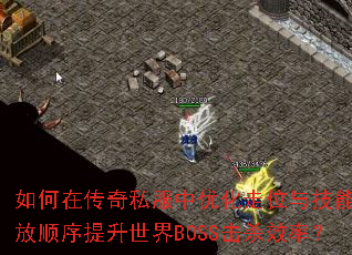 ����ڴ���˽�����Ż���λ�뼼���ͷ�˳����������BOSS��ɱЧ�ʣ�