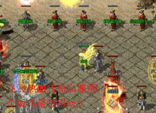 飞飞热血传奇私服哪个版本最值得玩? 飞飞热血传奇私服哪个版本最值得玩?