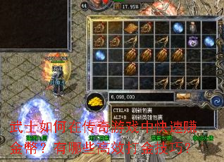 ��ʿ����ڴ�����Ϸ�п���׬���ţ�����Щ��Ч����ɣ�