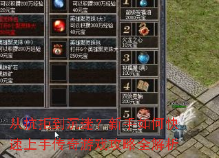 从抗拒到沉迷?新手如何快速上手传奇游戏攻略全解析 从抗拒到沉迷?新手如何快速上手传奇游戏攻略全解析